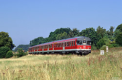 4-teiliger 624, 624 667 auf der Insel Usedom bei Zinnowitz