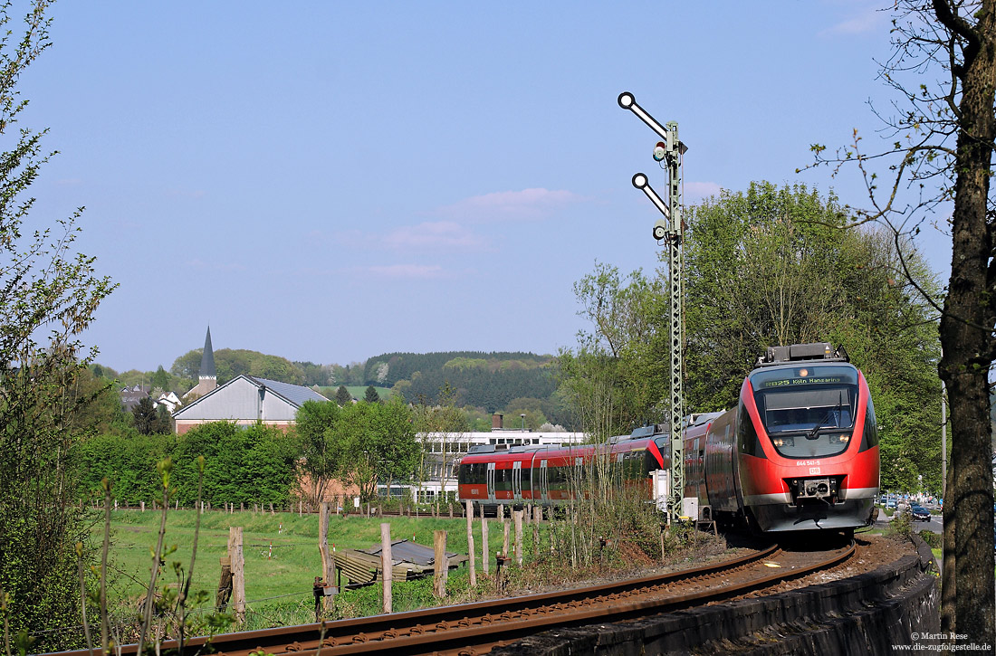 644 541 am östlichen Form-Einfahrsignal von Engelskirchen