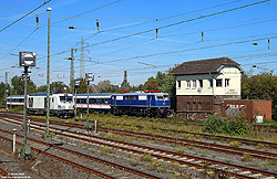 TRI E11 112 alias 111 112 mit RB37 am Abzweig Weißenberg mit Formsignalen