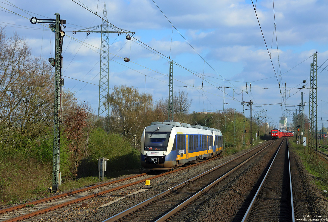 VT648 436 mit Formsignal am Abzweig Weißenberg